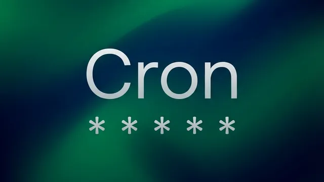 让程序自动上班：5 分钟学会 Cron 表达式